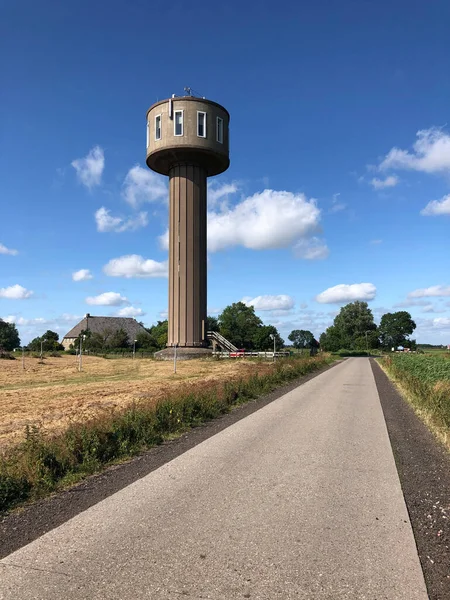 프리슬란트에 타워와 네덜란드 — 스톡 사진