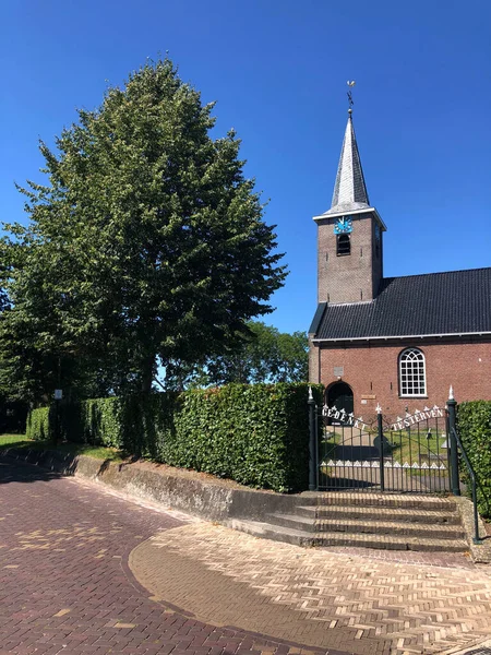 Kościół Garyp Friesland Holandia — Zdjęcie stockowe