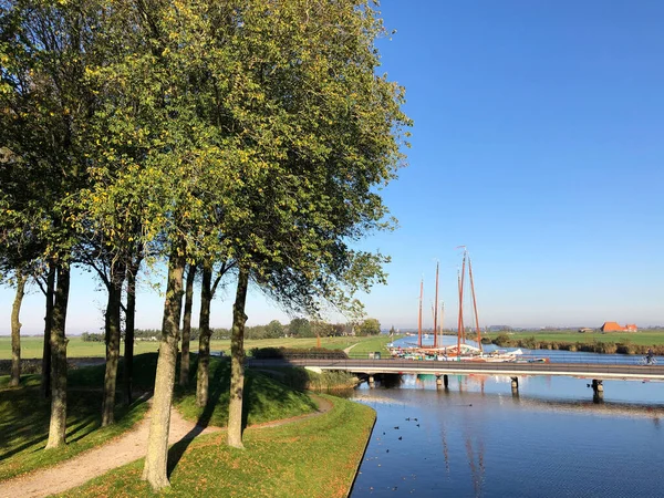 オランダ フリースラントの秋 — ストック写真