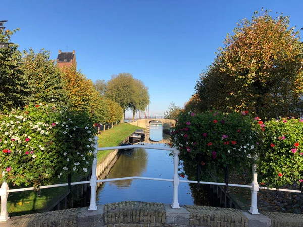 Hösten Sloten Friesland Nederländerna — Stockfoto