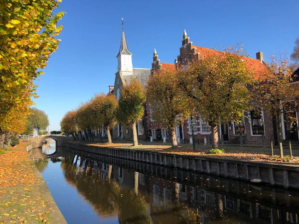 Herfst Sloten Friesland Nederland — Stockfoto