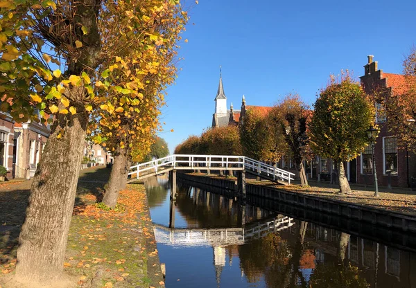 Herfst Sloten Friesland Nederland — Stockfoto