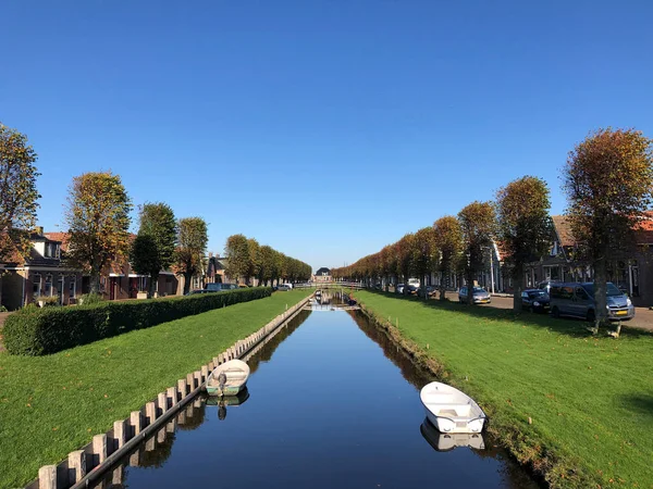 Kanaal Stavoren Friesland Nederland — Stockfoto