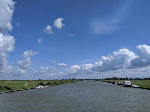 Canal Friesland Hollandia — Stock Fotó