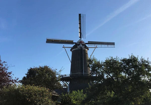 Ветряная Мельница Агнета Руурло Гелдерланд Нидерланды — стоковое фото