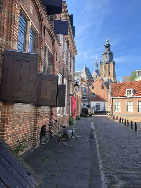 Архитектура Старом Городе Zutphen Гелдерланд Нидерланды — стоковое фото