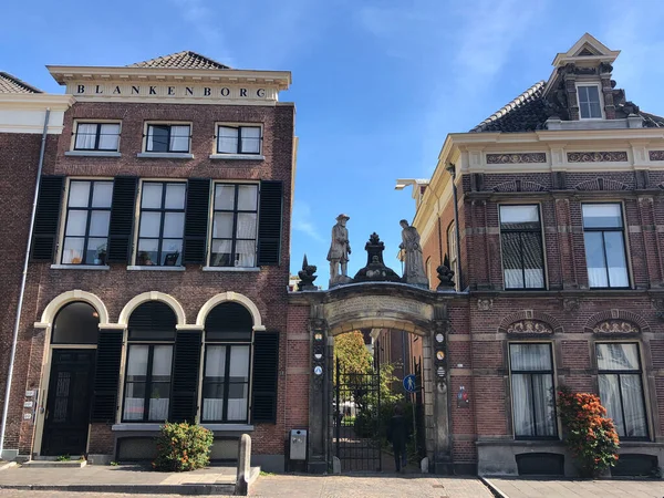 Eski Zutphen Kasabasında Mimarlık Gelderland Hollanda — Stok fotoğraf