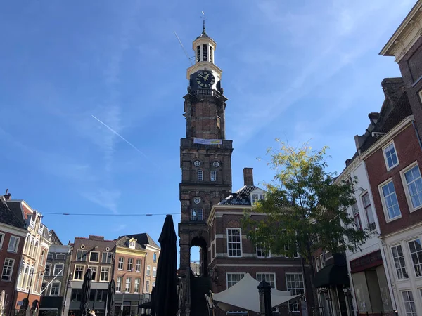 Wieża Wina Starym Mieście Zutphen Gelderland Holandia — Zdjęcie stockowe