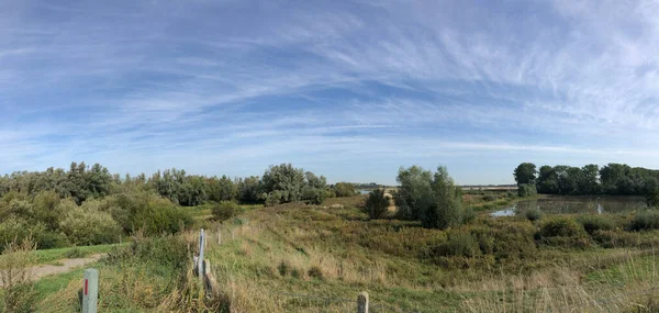 Panoráma Természet Táj Kekerdom Körül Gelderland Hollandia — Stock Fotó