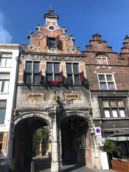 Arquitectura Casco Antiguo Nijmegen Güeldres Países Bajos —  Fotos de Stock