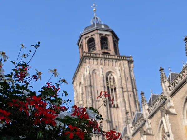 Kościół Lebunus Deventer Holandia — Zdjęcie stockowe