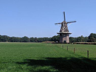 Vilsteren 'deki yel değirmeni, Overijssel Hollanda