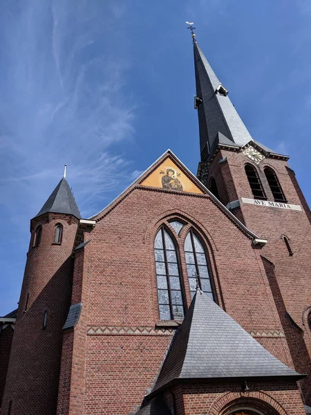 Католицька Церква Маріапарохі Нідерланди — стокове фото