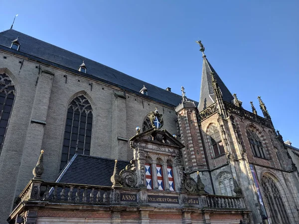 Zwolle Hollanda Dan Büyük Bir Kilise — Stok fotoğraf