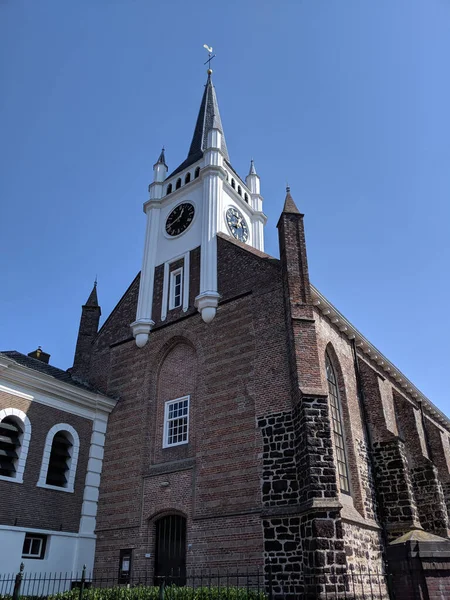 Kościół Zreformowany Ommen Overijssel Holandia — Zdjęcie stockowe
