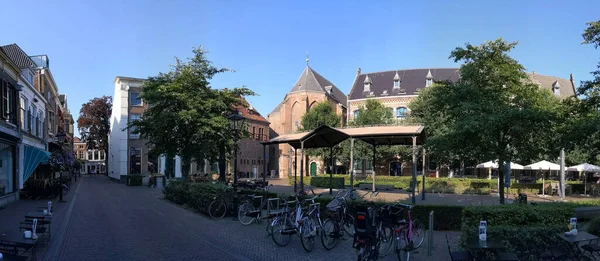Panorama Dal Centro Storico Zwolle Paesi Bassi — Foto Stock