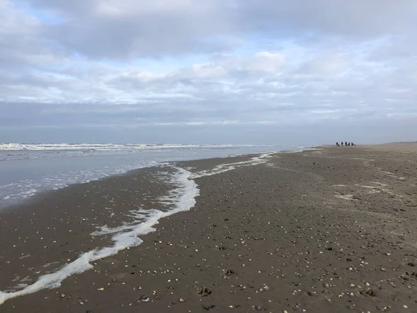 Texel Beach Nizozemsku — Stock fotografie