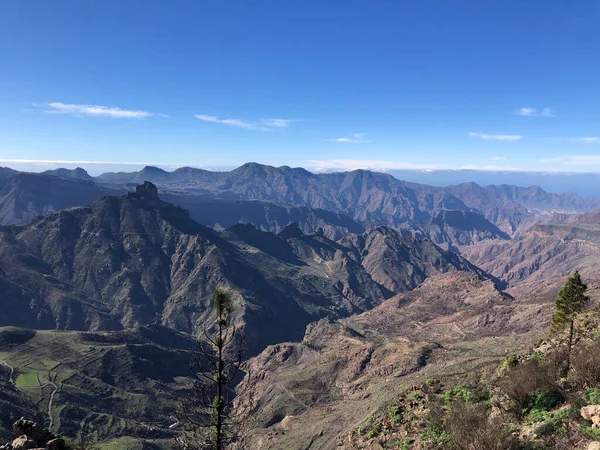 Landschaft Rund Artenara Auf Gran Canaria — Stockfoto