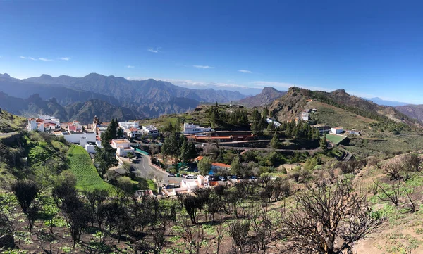 Panorama Artenara Gran Canaria — Fotografia de Stock