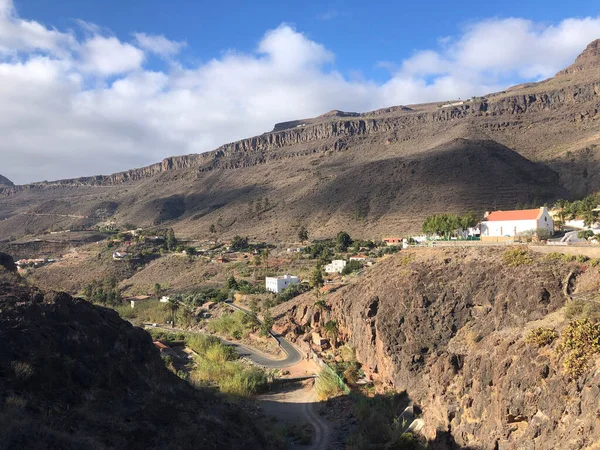 Cidade Ayagaures Gran Canaria — Fotografia de Stock