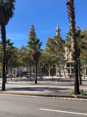 Barselona İspanya 'nın Gotik Mahallesi