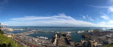 Barselona İspanya 'dan Panorama Manzarası