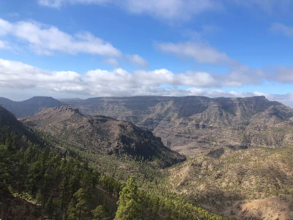 Landschaftliche Landschaft Auf Gran Canaria — Stockfoto