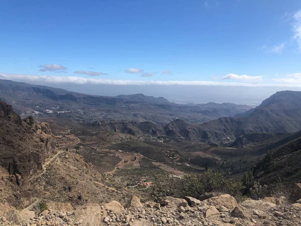 Felsformation Auf Gran Canaria — Stockfoto