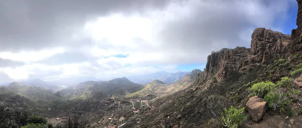 Paisaje Panorámico Alrededor Cruz Grande Gran Canaria — Foto de Stock