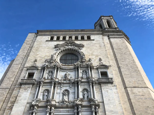 Cathédrale Gérone Catalogne Espagne — Photo