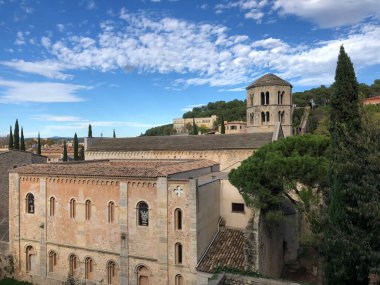 Girona, İspanya 'daki Sant Pere de Galligants Manastırı