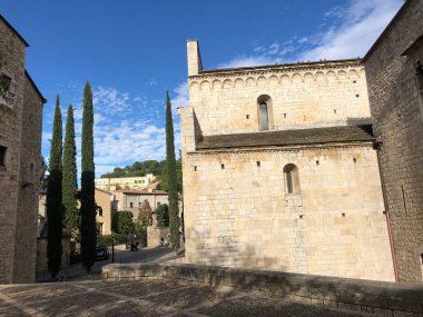 Girona, İspanya 'daki Sant Pere de Galligants Manastırı