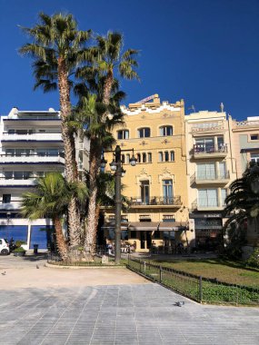İspanya Sitges Bulvarı