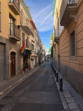 İspanya Sitges Caddesi