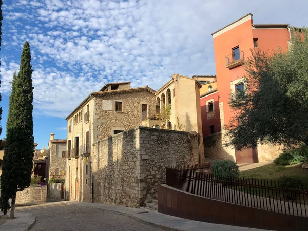 Casco Antiguo Girona España — Foto de Stock