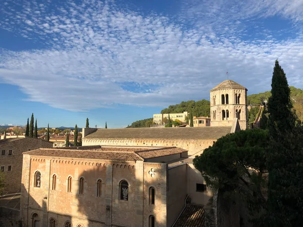 Klooster Sant Pere Galligants Girona Spanje — Stockfoto