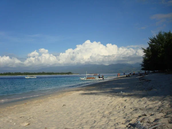 Praia Gili Trawangan Indonésia — Fotografia de Stock