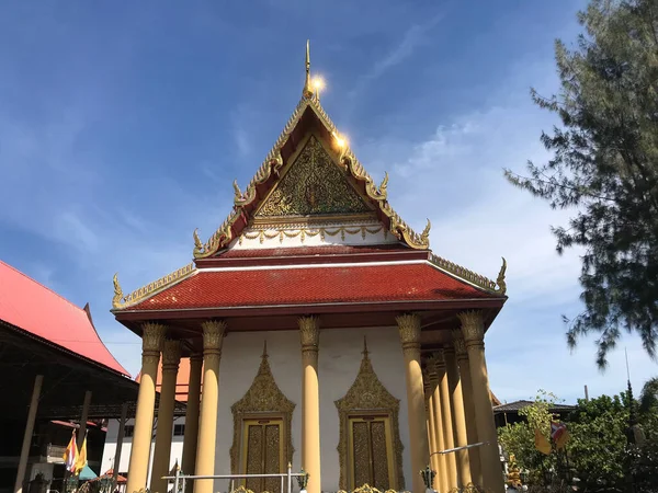 Templo Budista Bang Kobua Bangkok Tailândia — Fotografia de Stock