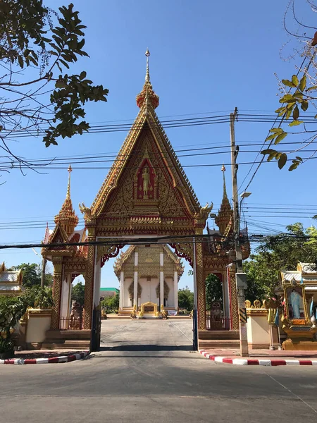 Wat Buraparam Templo Budista Surin Tailândia — Fotografia de Stock