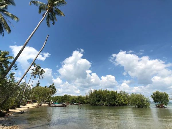 Une Baie Une Plage Sur Koh Mook Thaïlande — Photo