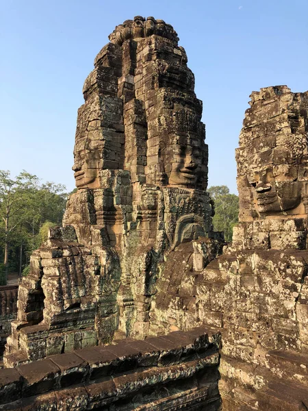 Templo Bayon Angkor Thom Camboya — Foto de Stock