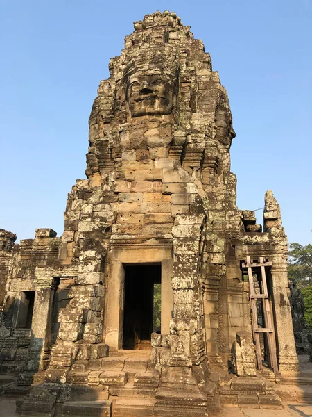 Tempio Bayon Angkor Thom Cambogia — Foto Stock
