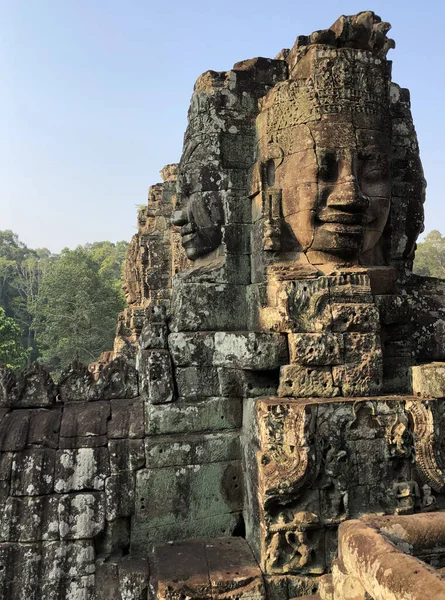 Templo Bayon Angkor Thom Camboya — Foto de Stock