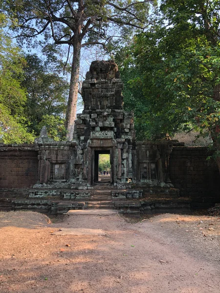 Brána Kolem Chrámu Baphuon Kambodži — Stock fotografie