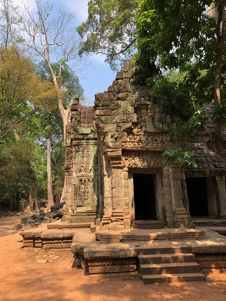 Tempio Prohm Tempio Predatore Tombe Cambogia — Foto Stock