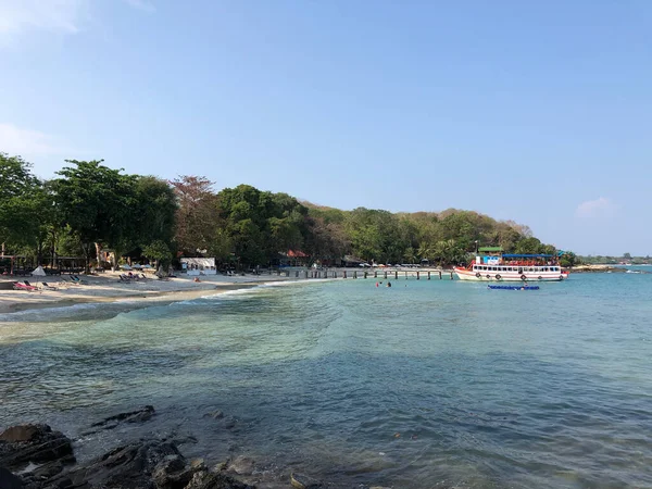 Spiaggia Sull Isola Koh Samed Thailandia — Foto Stock