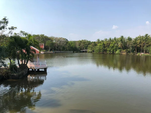 Sri Nakhon Khuean Khan Park Botanical Garden Bang Kachao Bangkok — 图库照片