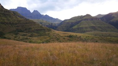 Drakensberg Ulusal Parkı Güney Afrika 'da manzara