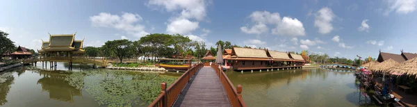 Panorama Ancien Siam Thaïlande — Photo