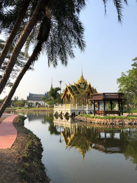 Ogród Ramayana Starożytnym Siam Tajlandia — Zdjęcie stockowe